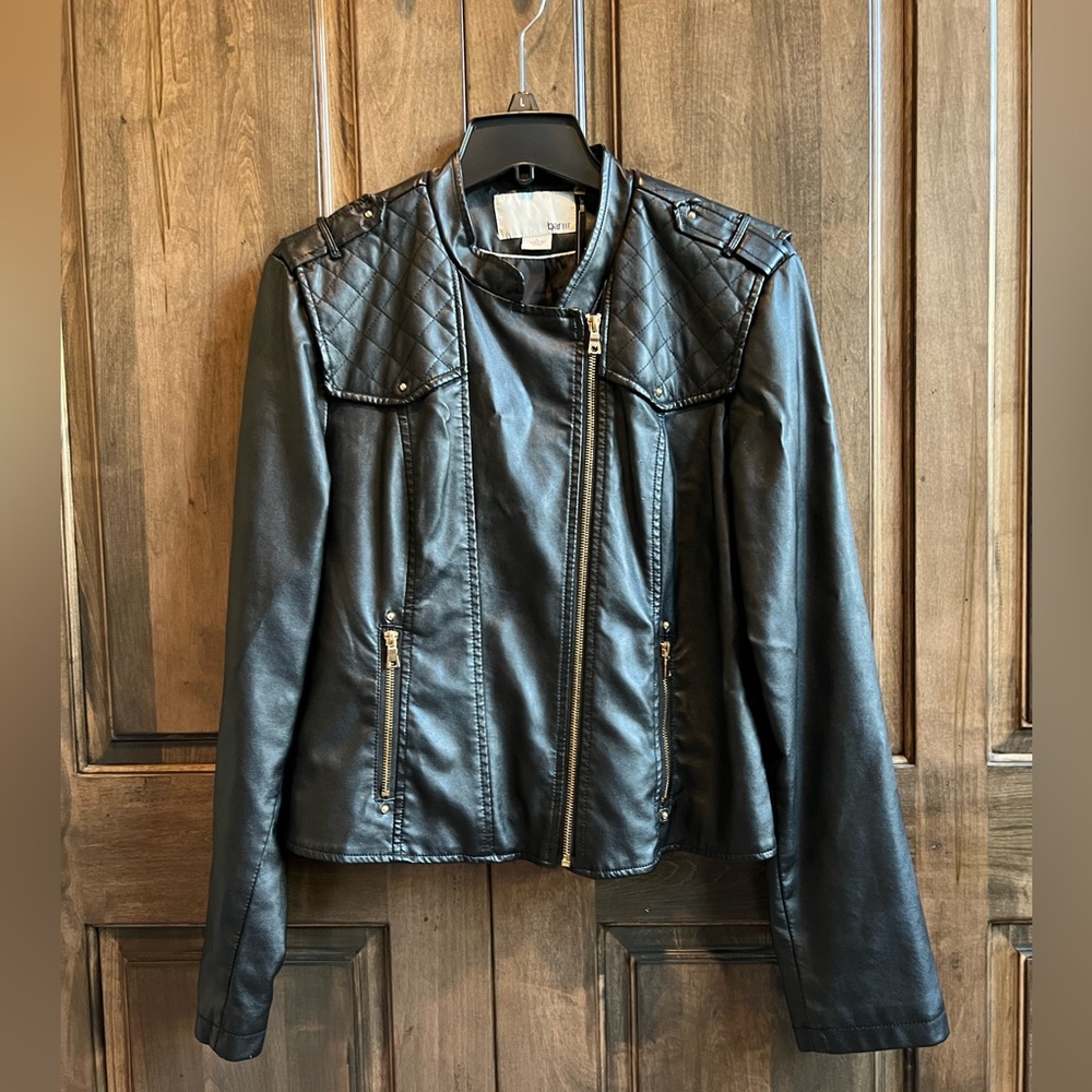 Leather Moto Jacket